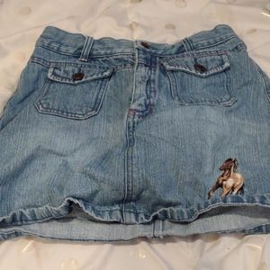 Skirt with a horse on it